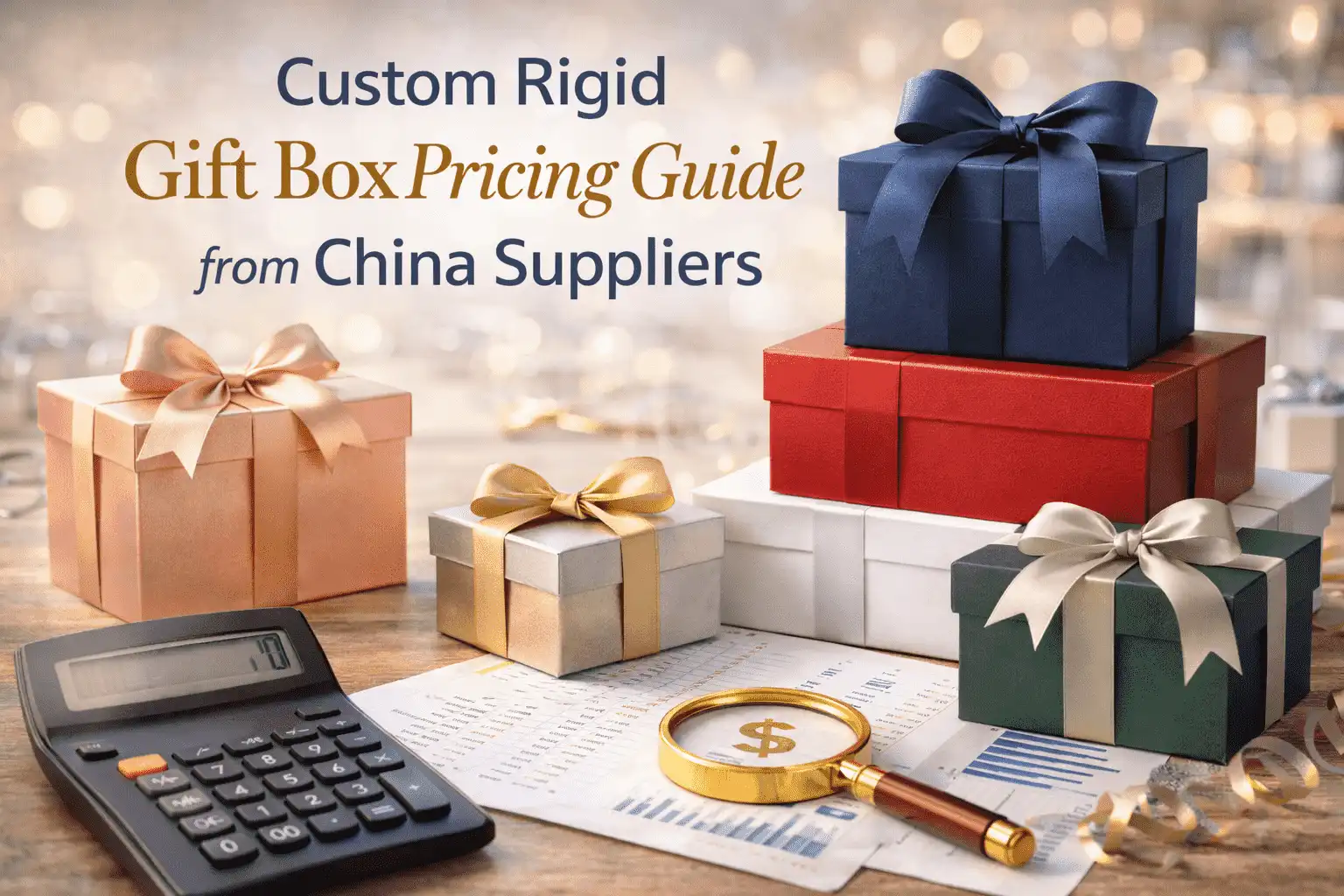 Custom Rigid Gift Box Pricing Guide from China Suppliers